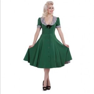 Tatyana Green Pinup Dress Size XL